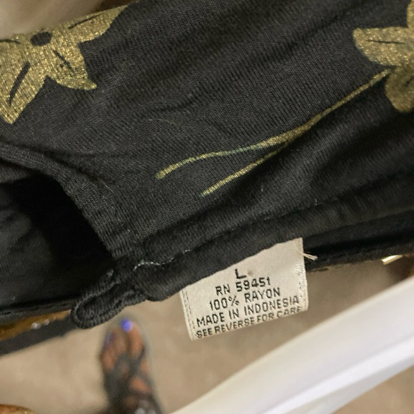 Jane Ashley, Vintage Black Top & skirt Sz L, beaded & Sequined - Picture 2 of 8